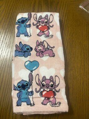 Disney Stitch & Angel Hand Towels